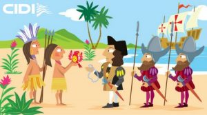 cidi-centro-idiomas-dibujos-dia-hispanidad
